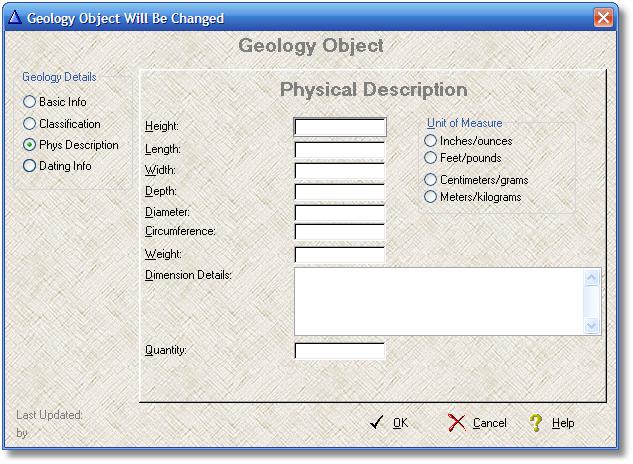 Geology Object page 3