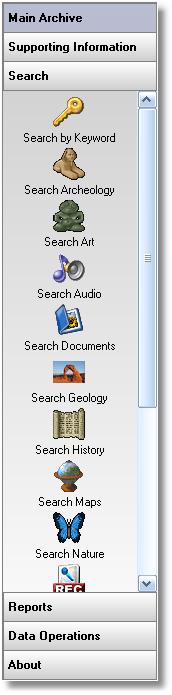 Search menu