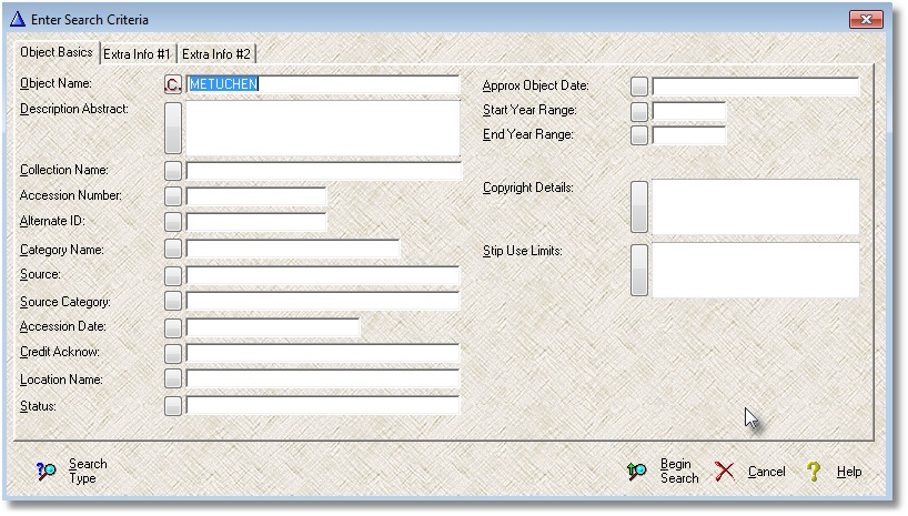 QBE form 1st tab