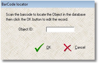 Barcode locator